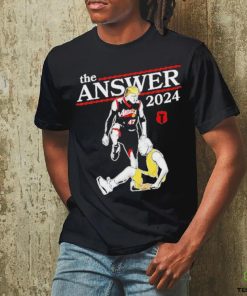 The Answer 2024 Trump And Biden T Shirt