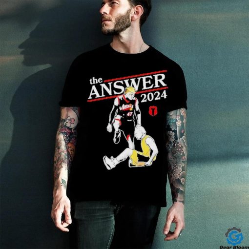 The Answer 2024 Trump And Biden T Shirt