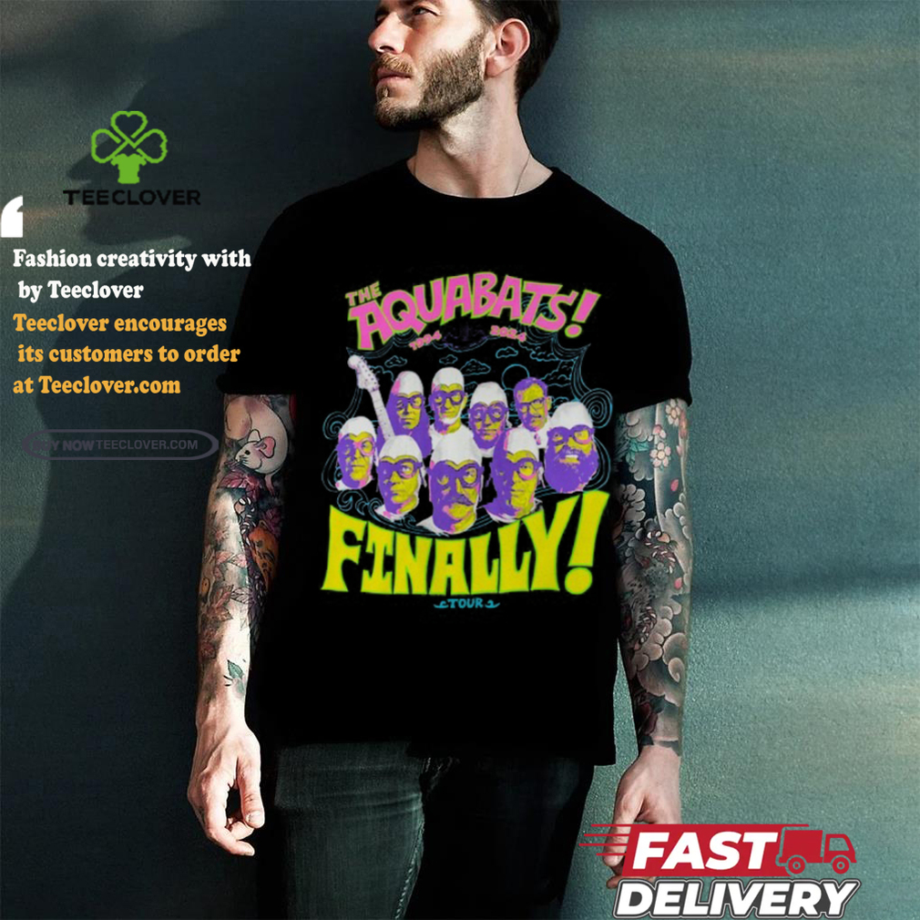 The Aquabats 2024 Finally Tour Shirt The Aquabats 2024 Finally Tour Shirt