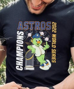 The Astros Orbit Mascot 2022 World Series Champions Shirt