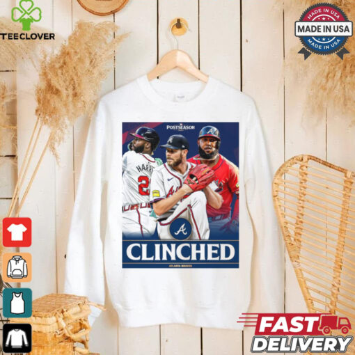 The Atlanta Braves Have Clinched Postseason Berth for the 7th straight year 2024 MLB Poster t shirt