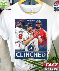 The Atlanta Braves Have Clinched Postseason Berth for the 7th straight year 2024 MLB Poster t shirt