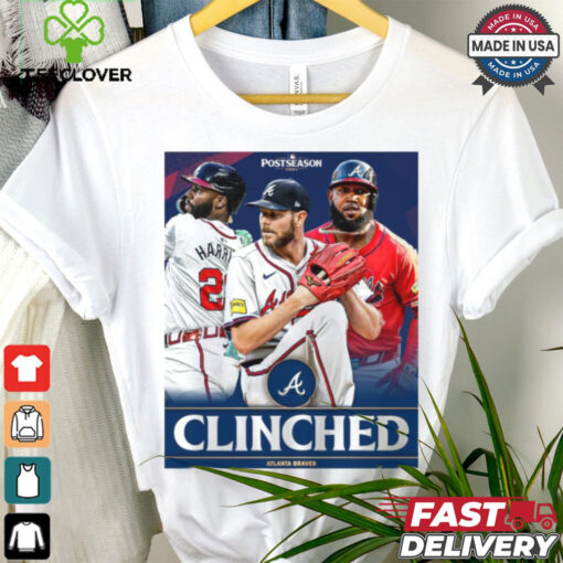 The Atlanta Braves Have Clinched Postseason Berth for the 7th straight year 2024 MLB Poster t shirt