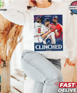 The Atlanta Braves Have Clinched Postseason Berth for the 7th straight year 2024 MLB Poster t shirt