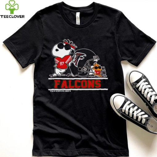 The Atlanta Falcons Joe Cool And Woodstock Snoopy Mashup hoodie, sweater, longsleeve, shirt v-neck, t-shirt