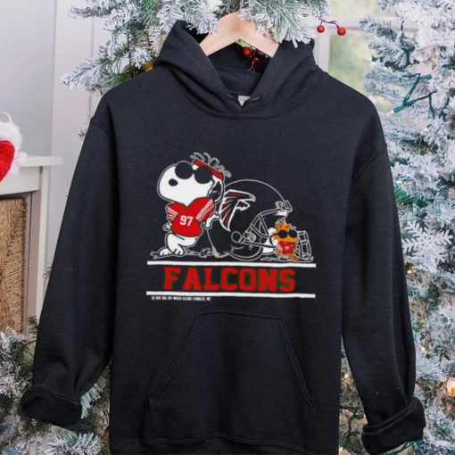 The Atlanta Falcons Joe Cool And Woodstock Snoopy Mashup hoodie, sweater, longsleeve, shirt v-neck, t-shirt