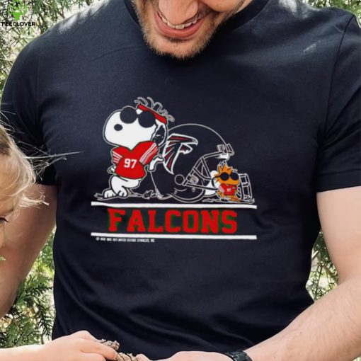 The Atlanta Falcons Joe Cool And Woodstock Snoopy Mashup hoodie, sweater, longsleeve, shirt v-neck, t-shirt