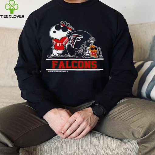 The Atlanta Falcons Joe Cool And Woodstock Snoopy Mashup hoodie, sweater, longsleeve, shirt v-neck, t-shirt