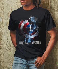 The Avengers Thor Hammer And Captain America’s Shield One Last Mission T Shirt