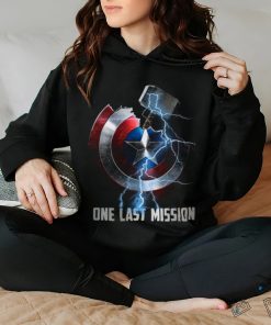 The Avengers Thor Hammer And Captain America’s Shield One Last Mission T Shirt