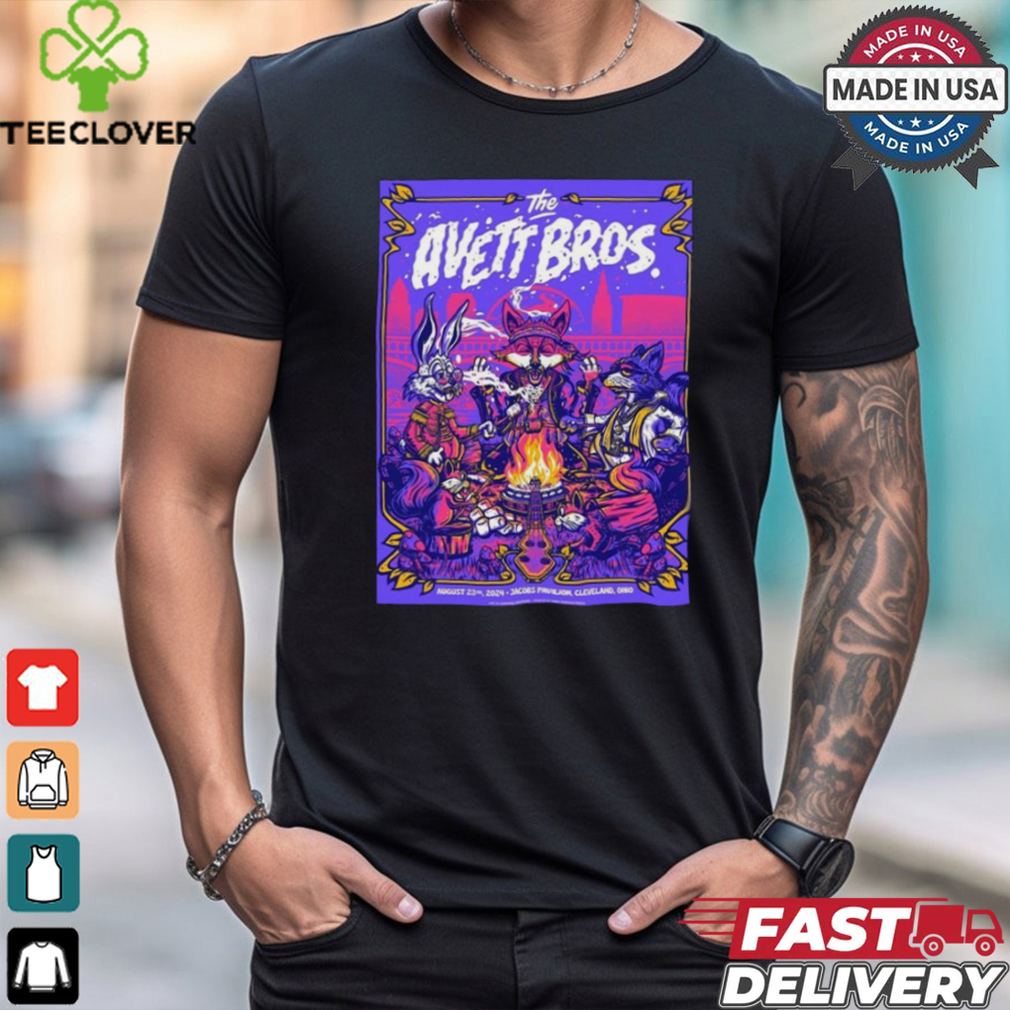 The Avett Brothers Aug 23 2024 Jacobs Pavilion in Cleveland OH Poster Shirt The Avett Brothers Aug 23 2024 Jacobs Pavilion in Cleveland OH Poster Shirt