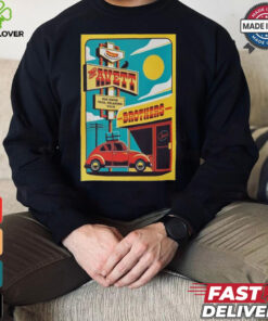 The Avett Brothers BOK Center Tulsa, Oklahoma 9.18.24 Concert Poster Shirt