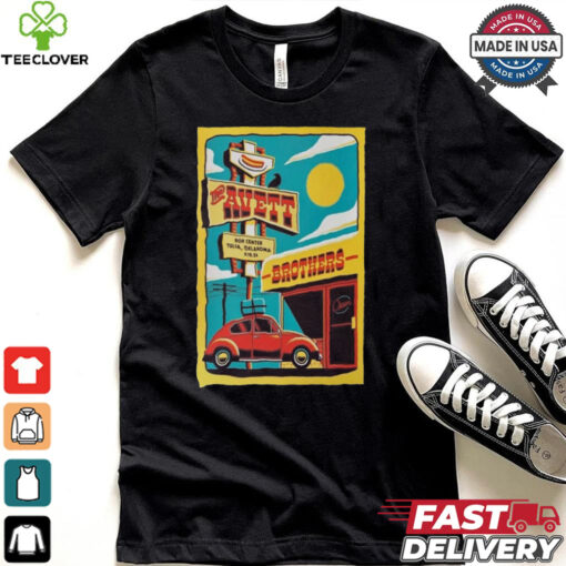 The Avett Brothers BOK Center Tulsa, Oklahoma 9.18.24 Concert Poster Shirt