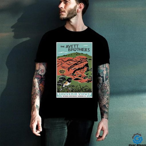 The Avett Brothers July 5 2024 Red Rocks Amphitheatre in Morrison CO Poster Shirt