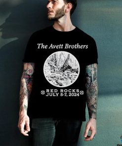 The Avett Brothers Red Rocks July 5 7 2024 Event Shirt