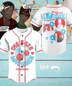 The B 52’s Love Shack The Vegas Residency Custom Baseball Jersey