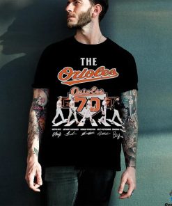 The Baltimore Orioles Abbey Road 70th Anniversary 1954 2024 Signatures Shirt