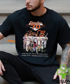 The Baltimore Orioles Celebrate Their 70th Anniversary Unisex T shirt