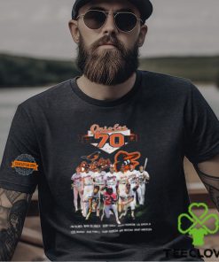 The Baltimore Orioles Celebrate Their 70th Anniversary Unisex T shirt 1 The Baltimore Orioles Celebrate Their 70th Anniversary Unisex T shirt
