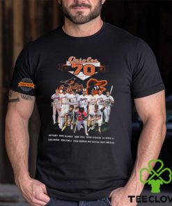 The Baltimore Orioles Celebrate Their 70th Anniversary Unisex T shirt 2 The Baltimore Orioles Celebrate Their 70th Anniversary Unisex T shirt