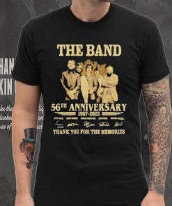 The Band 56th Anniversary 1967 – 2023 Thank You For The Memories T Shirt