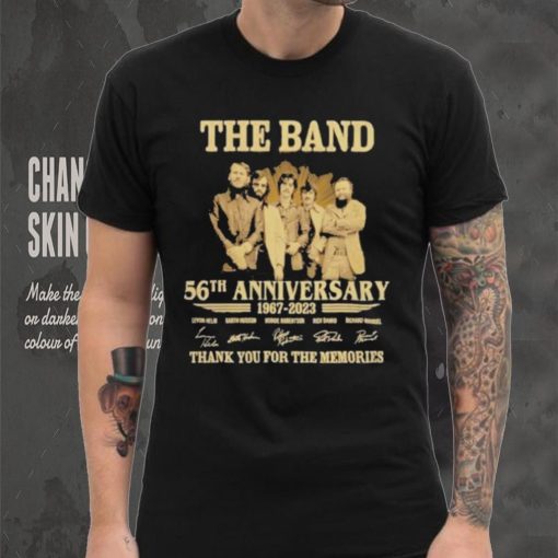 The Band 56th Anniversary 1967 – 2023 Thank You For The Memories T Shirt