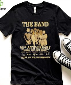 The Band 56th Anniversary 1967 – 2023 Thank You For The Memories T Shirt