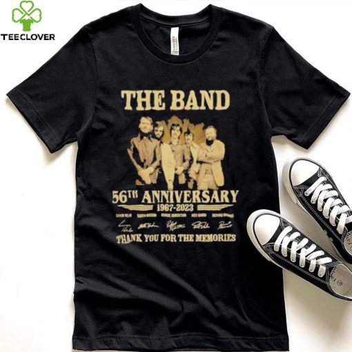 The Band 56th Anniversary 1967 – 2023 Thank You For The Memories T Shirt