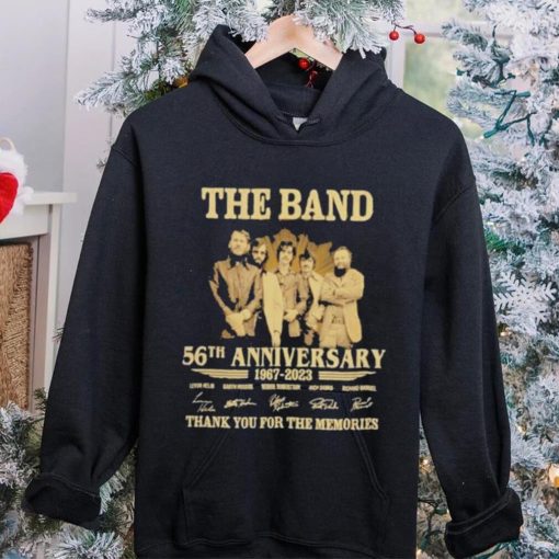 The Band 56th Anniversary 1967 – 2023 Thank You For The Memories T Shirt