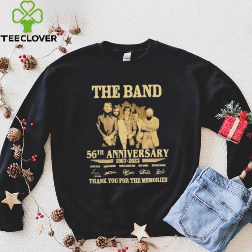 The Band 56th Anniversary 1967 – 2023 Thank You For The Memories T Shirt