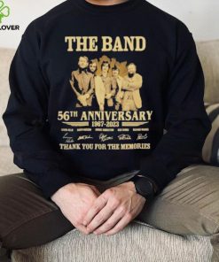 The Band 56th Anniversary 1967 – 2023 Thank You For The Memories T Shirt