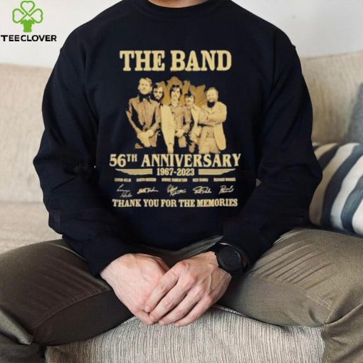 The Band 56th Anniversary 1967 – 2023 Thank You For The Memories T Shirt