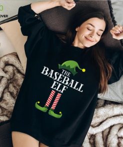 The Baseball ELF   Christmas Baseball Classic T Shirt