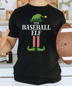 The Baseball ELF   Christmas Baseball Classic T Shirt