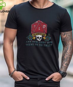 The Bearded Bard Merch Traditional Dice Tee Shirt