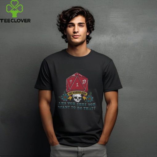 The Bearded Bard Merch Traditional Dice Tee Shirt