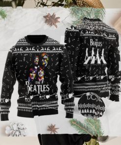 The Beatles Band 3D Printed Ugly Christmas Sweater