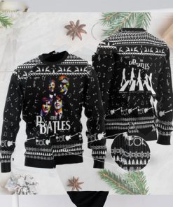 The Beatles Band 3D Printed Ugly Christmas Sweater