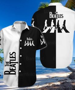 The Beatles Button Up Shirts Rock And Roll Hawaiian Shirt