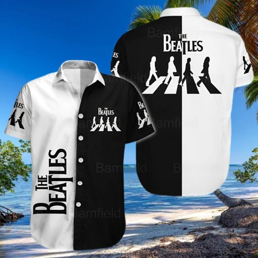 The Beatles Button Up Shirts Rock And Roll Hawaiian Shirt