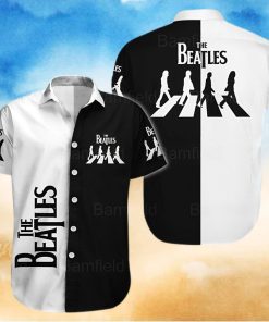 The Beatles Button Up Shirts Rock And Roll Hawaiian Shirt