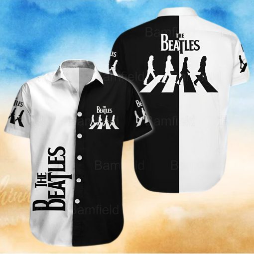 The Beatles Button Up Shirts Rock And Roll Hawaiian Shirt