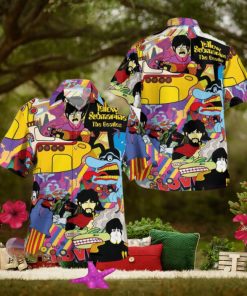 The Beatles Yellow Submarine Hawaiian Shirt