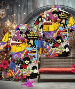 The Beatles Yellow Submarine Hawaiian Shirt