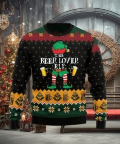 The Beer Lover Elf Ugly Christmas Sweater