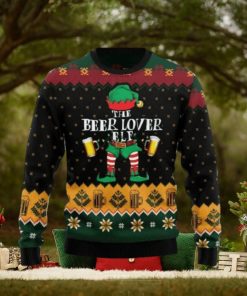 The Beer Lover Elf Ugly Christmas Sweater