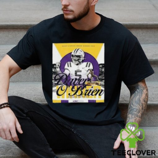 The Best Quarterback In America Jayden Daniels Is The 2023 Davey OBrien Award Winner Classic T Shirt