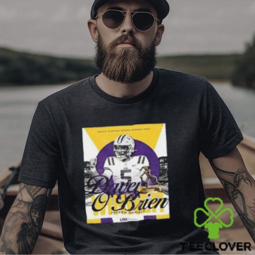 The Best Quarterback In America Jayden Daniels Is The 2023 Davey OBrien Award Winner Classic T Shirt