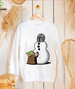 The Best Snowman in the Parsec Christmas Illustration t shirt