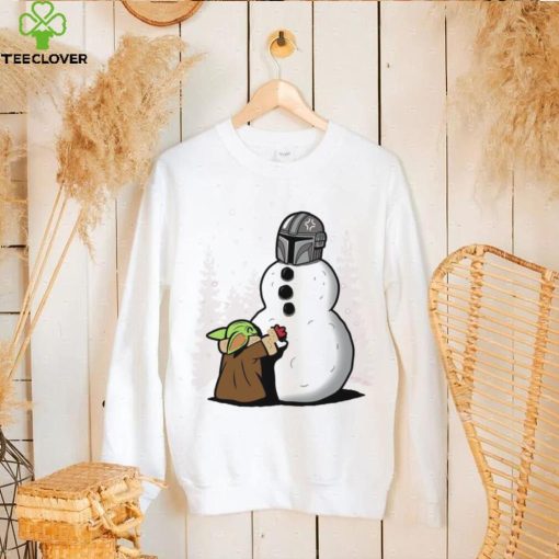 The Best Snowman in the Parsec Christmas Illustration t hoodie, sweater, longsleeve, shirt v-neck, t-shirt